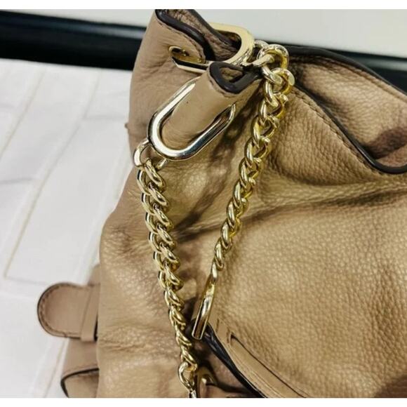 Michael Kors tan chained shoulder bag - Picture 5 of 15